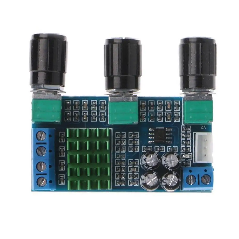 DC12-24V двухканальный цифровой аудио TPA3116D2 80 Вт x 2 модуль усилителя высоких частот