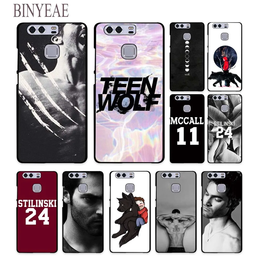 BINYEAE Derek Hale Zitate Teen Wolf Stil hart black Phone Cases für Huawei Taube 10 9