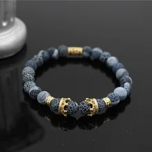 Украшения естественное выветривание циркония микроинкрустированные каменными бусинами эластичный растяжимый браслет