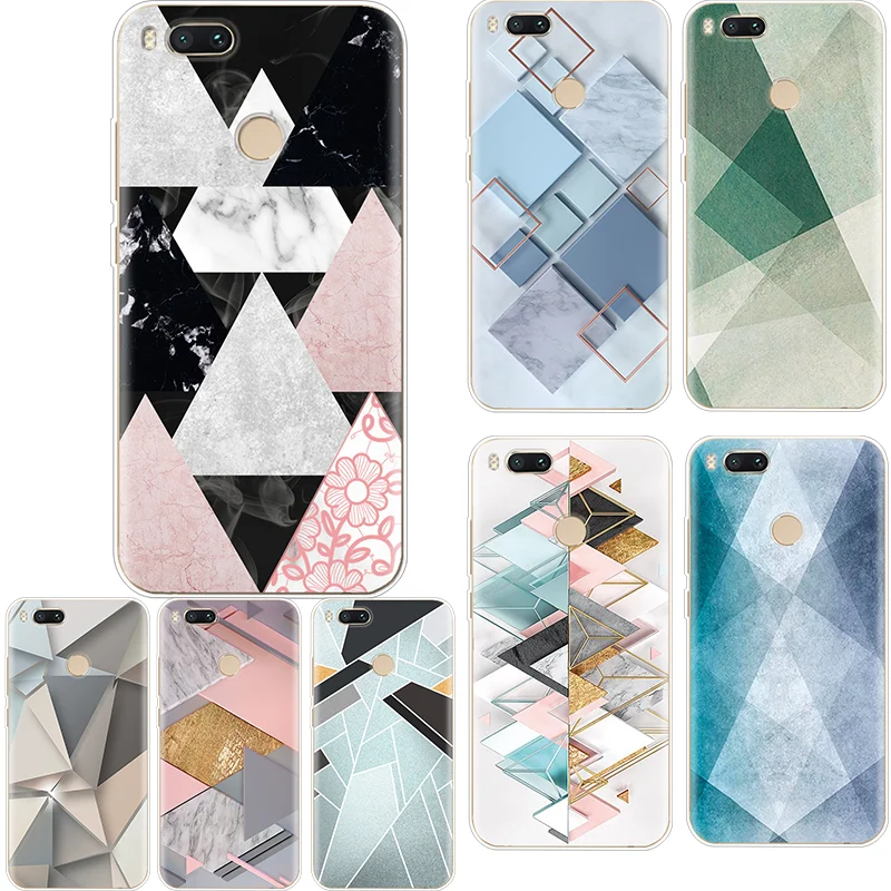 

Fashion Geometry Soft TPU Coque For TPU Xiaomi Redmi 4X 5 6A 4A Plus 5A 6 Pro S2 Note 4 Global 4X 5A 6 Pro For Redmi Note 7 Case