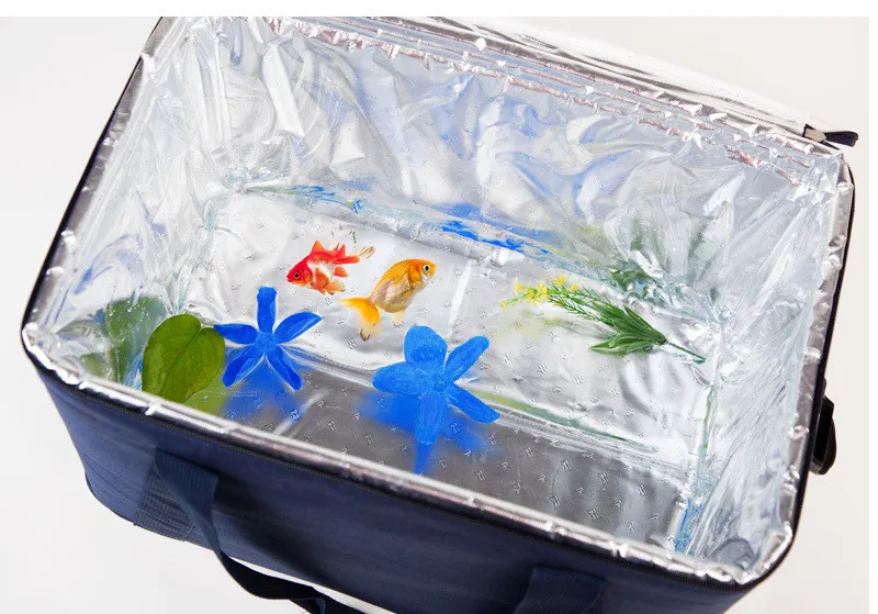 ZYJ Outdoor Cans Picnic Cooler Bag Takeout Warmer Food Thermal Car Ice Insulation Storage Shoulder Lunch Tote Box Cool Bag Pack (21)