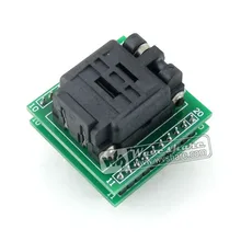 QFN20 для DIP20# MLF20 MLP20 Plastronics QFN IC программирования адаптер Тесты burn-в гнездо 4*4 мм шаг 0,5