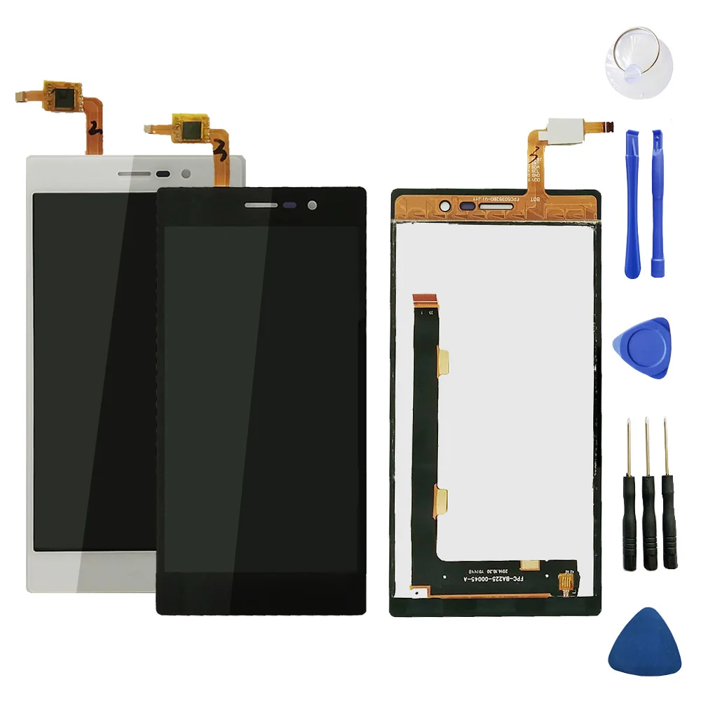 

AICSRAD original For Doogee Turbo 2 DG900 LCD display and Touch Screen Assembly for DG 900 repair part Good quality+Tools