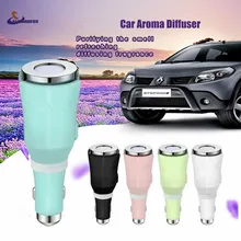 2017 NEW Mini Car Aroma Diffuser Humidifier Vehicle Air Purifier Essential Oil Aroma Diffuser Mist Maker Vehicle + usb