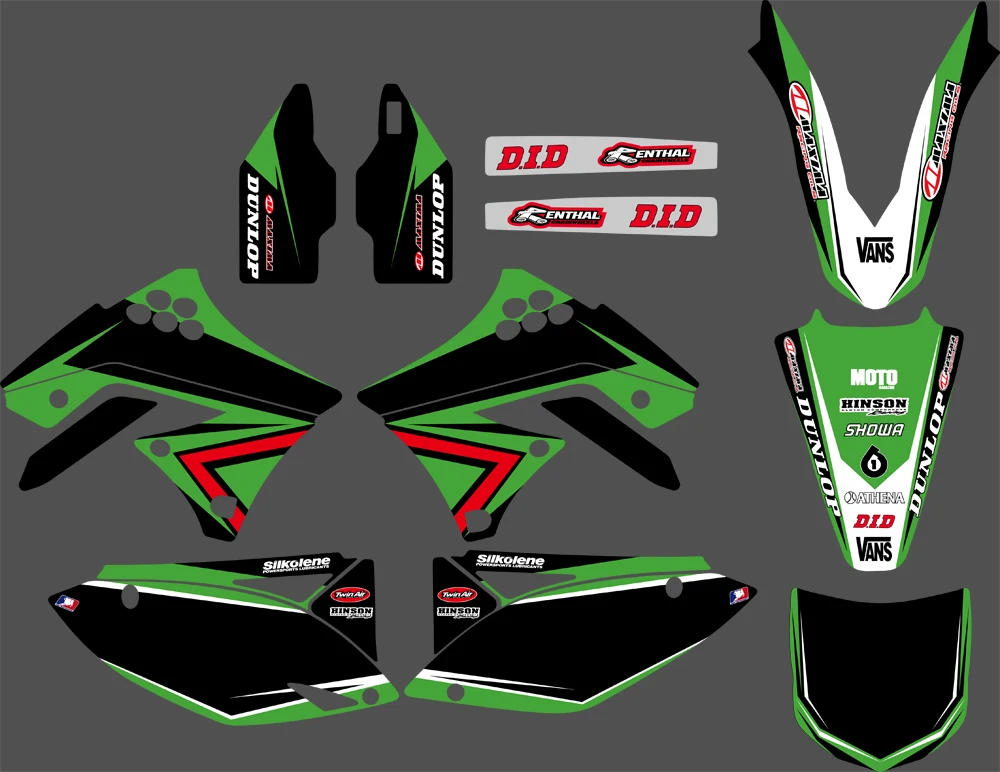 Aliexpress.com : Buy NICECNC Motorcycle Team Graphic Stickers For ...