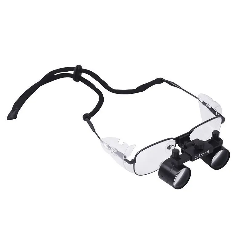 HD Headband Wide Field 2.5X Dental Magnifying Glass Adjustable Eye