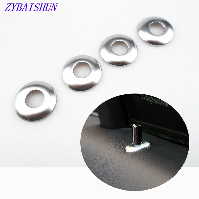 

ABS Chrome Car Door Lock Pin Button Knob Cover Trim for decoration for BMW Z3 3 Series E36E90 F30 F31 320 328 335