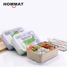 Японский контейнер для завтрака Bento Box с отделениями из нержавеющей стали пластиковый контейнер для еды коробка с контейнер для ланча сумка