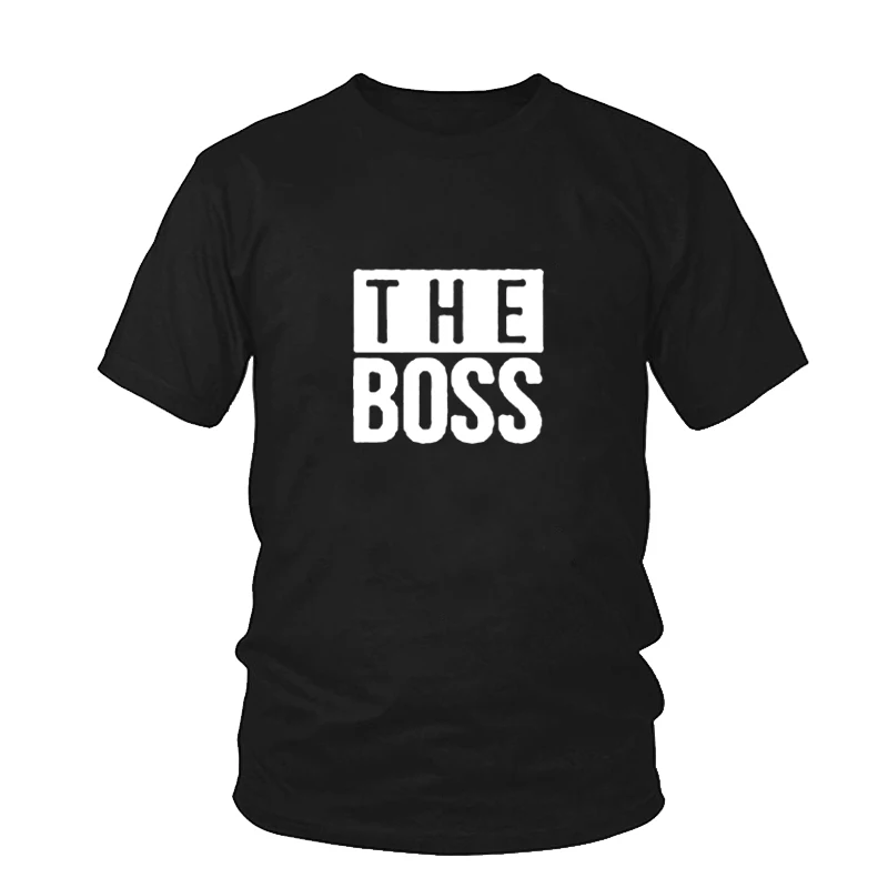 Matching Couple Shirts His And Her Couple T-Shirt Casual Funny Wedding T Shirts The Boss Real Boss T Shirt Anniversary Gift Matching Couple Shirts His And Her Couple T-Shirt Casual Funny Wedding T Shirts The Boss Real Boss T Shirt Anniversary Gift