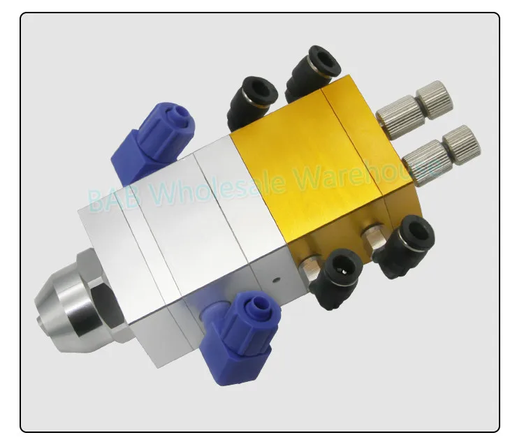 Двухцилиндровый Дозирующий клапан двойного действия, сопло для дозирования клея