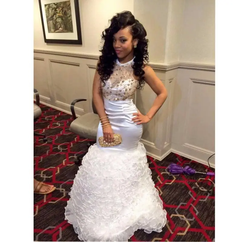 Online Get Cheap White Gold Prom Dress -Aliexpress.com | Alibaba Group