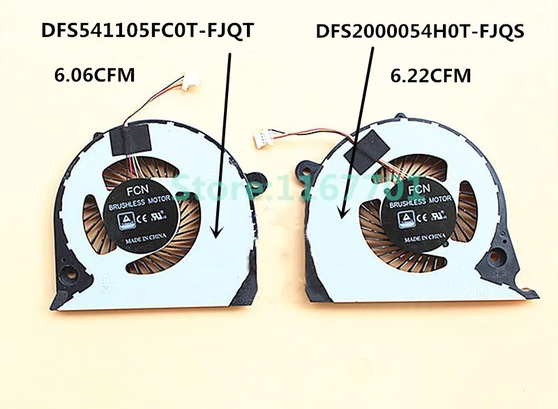 Dell Inspiron 7577 DFS2000054H0T-FJQS DFS541105FC0T-FJQT 