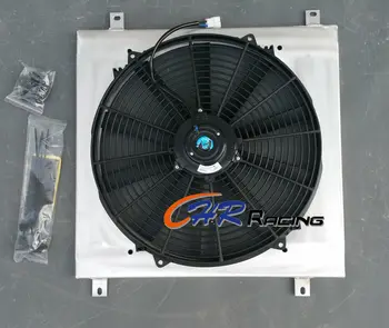 

Aluminum radiator shroud & Fan for Mazda RX2 RX3 RX4 RX5
