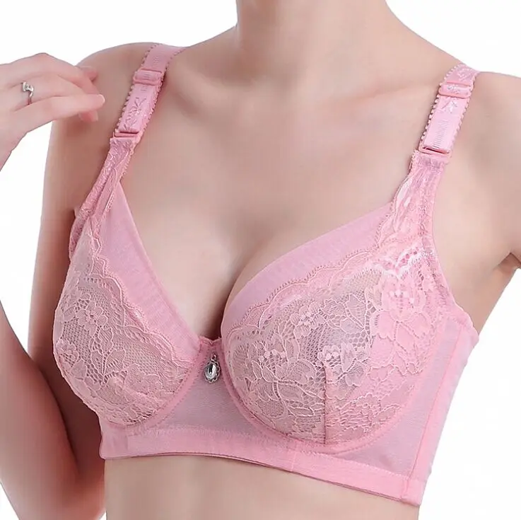 Push up Transparent Ultra thin lace bra,summer style bra,sexy women underwear lingerie bra plus size 42 40 38 36 34 B C D C3399