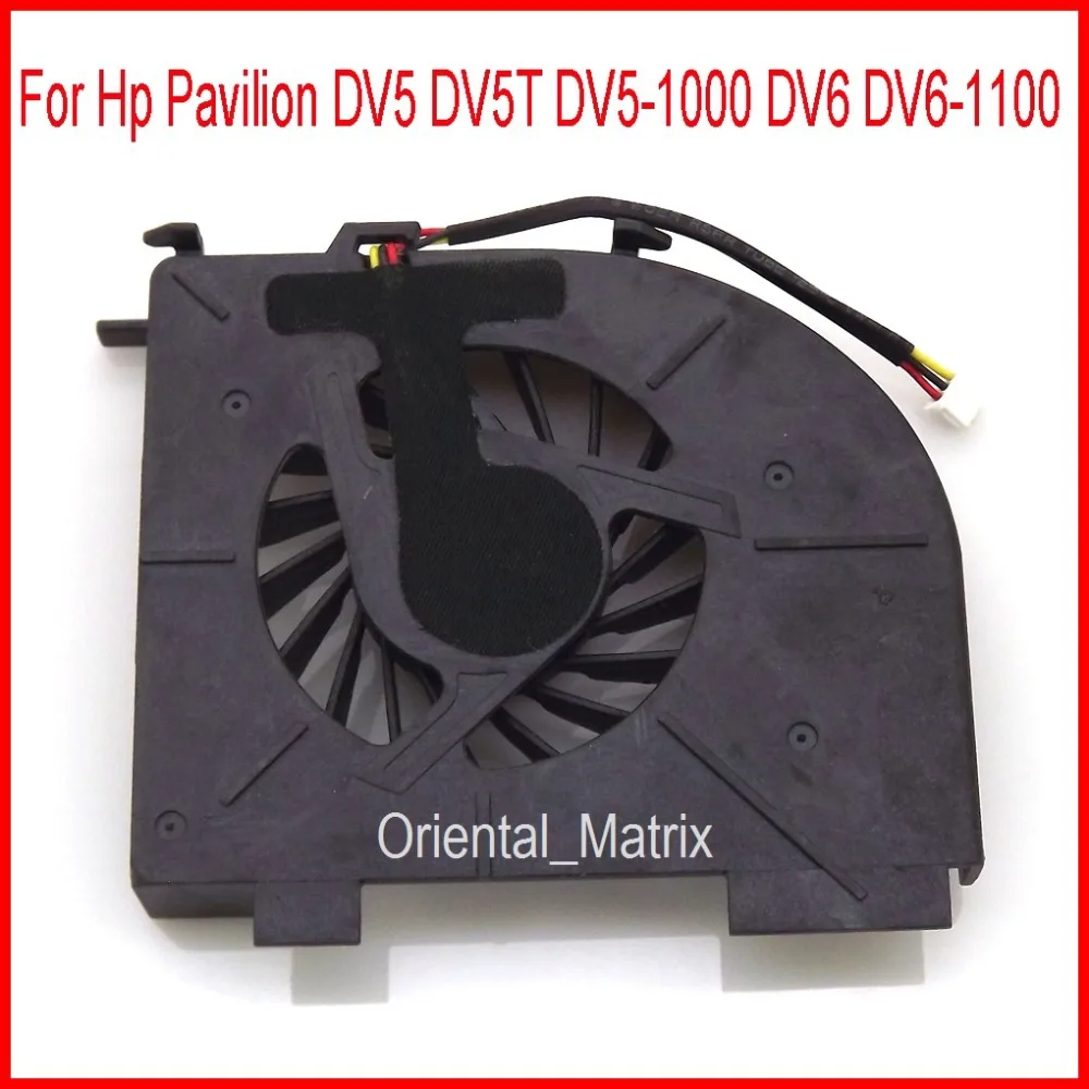 Оригинальный новый вентилятор DETLA KSB0505HA 8J75 5V 0.38A 3Pin для ноутбука Hp Pavilion DV5 DV5T DV5-1000 DV6
