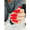 Extra Long Sharp Stiletto Red False Nails Tips Pointed Stilettos Press On Nails For Fingers Full Cover with Glue Sticker ► Photo 2/6
