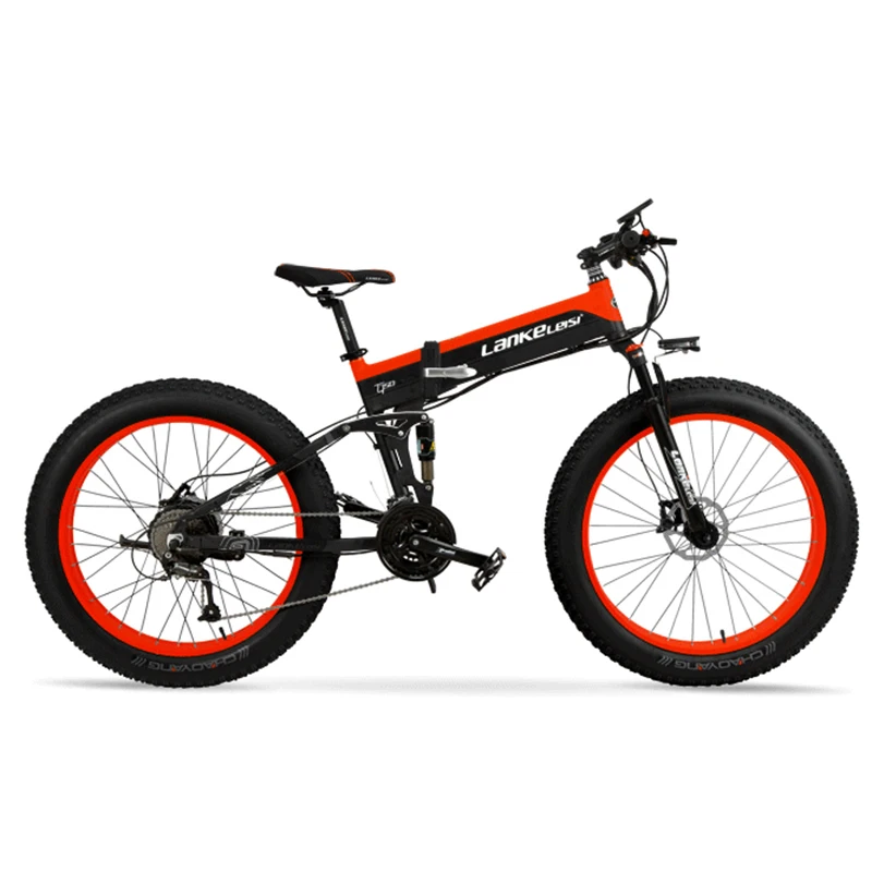  Powerful Electric Scooter 2 Wheels Electric Bicycle 500W 48v Fat Tire Snow/Beach Foldable Electric 
