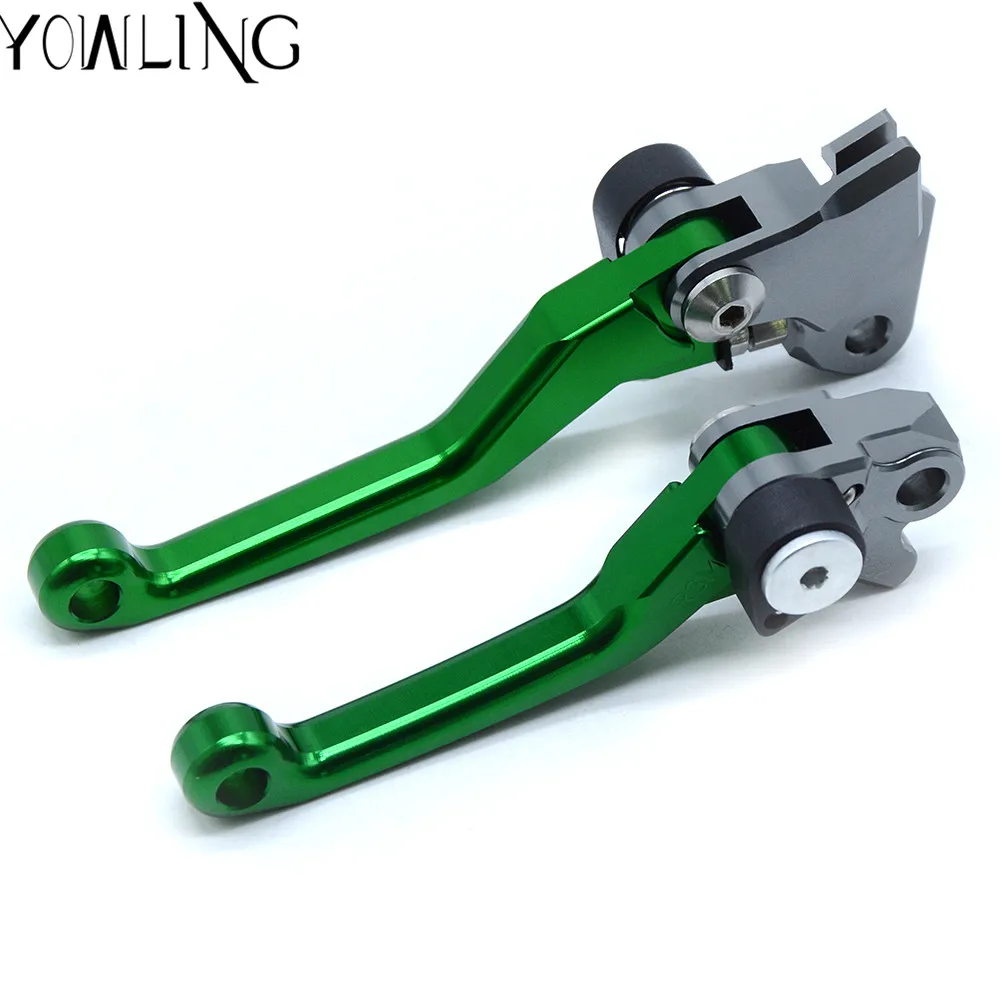 CNC поворотный складной тормозной рычаг сцепления для KAWASAKI KX125 KX250 KX 125 250 KX250F KX450F KXF