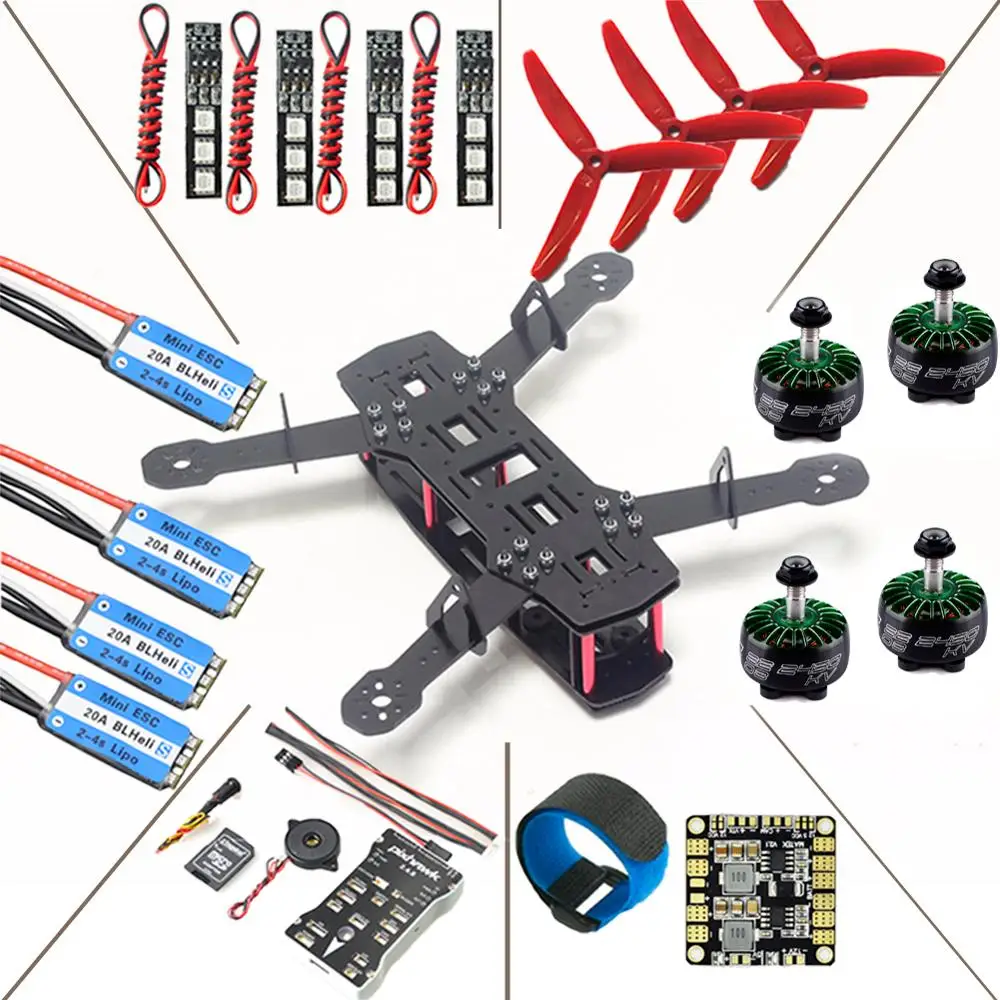 QAV250 Quadcopter Frame Kit+Pixhawk PX4 Autopilot PIX 2.4.8 Flight