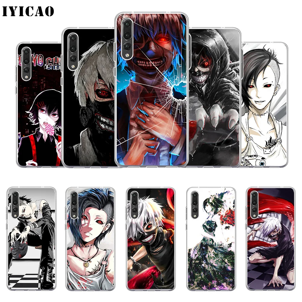 IYICAO Uta Tokyo Ghoul мультяшный Мягкий силиконовый чехол для телефона Huawei P30 P20 Pro P10 P9 P8 Lite