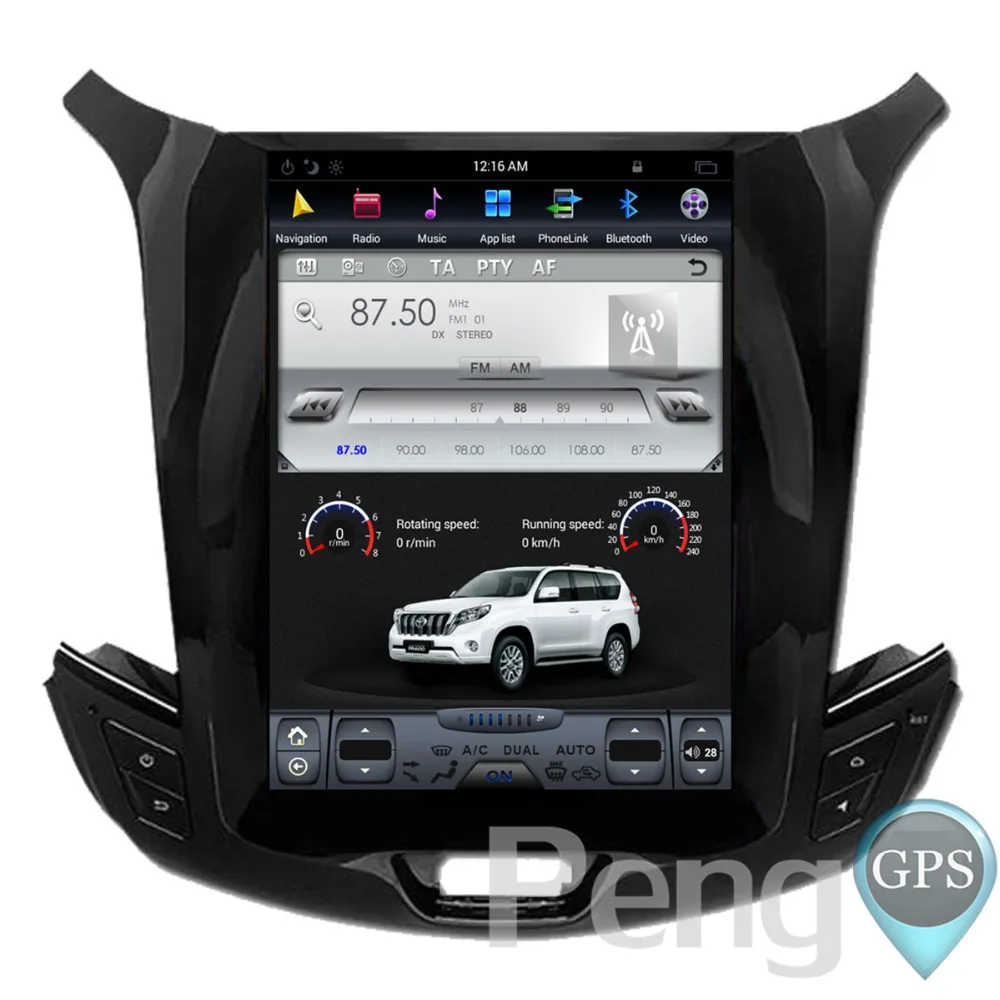 Flash Deal 9.7 Inch Android 6.0 DVD GPS Navigation DVD Player for Chevrolet Cruze 2017 2018 IPS Screen 32G ROM HD 1080P Video WIFI Headunit 3