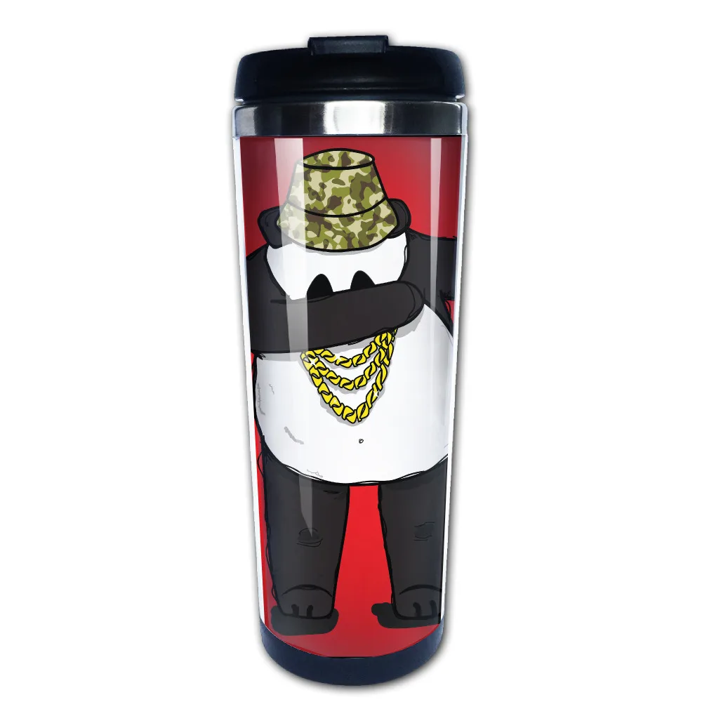 Dabbing Panda coffee mug variety car tazas stainless steel ...