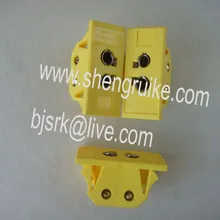 Универсальный Панель K термопары разъем женский желтый Цвет Omega Тип