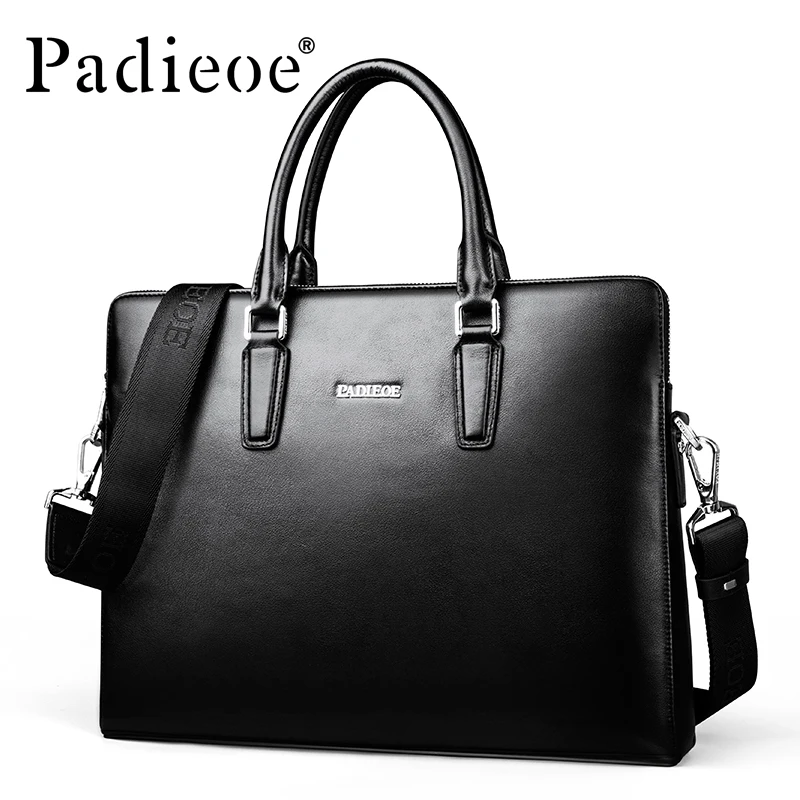 Genuine Leather Briefcases Men 2016 Brand Luxury Briefcases Fashion