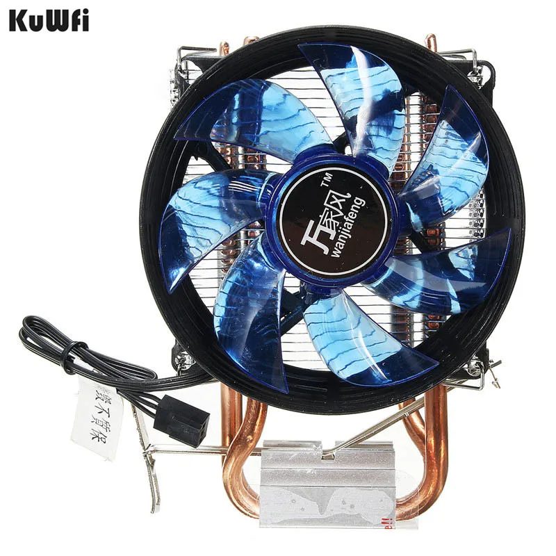 

High Quality Universal Quiet Slim CPU Cooler Cooling Fan Core LED Fan Cooler Heatsink for Intel Socket LGA1156/1155/775 AMD AM3