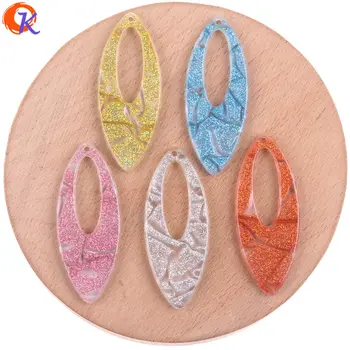 

Cordial Design 100Pcs 18*46mm Jewelry Accessories/DIY Earrings Making/Acetic Acid/Oval Shape/Hand Made/Earring Findings