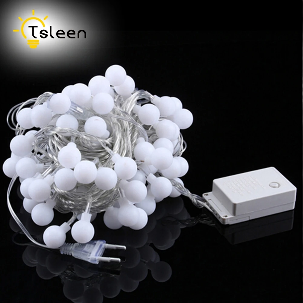 

Cheap Led string lights 3 Power (Solar/AA Battery/Plug) holiday decoration lamp Festival Christmas lights outdoor lighting