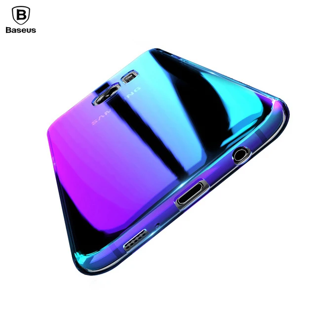 

Baseus PC Plating Gradient Case For Samsung Galaxy S9 S9+ Luxury Gradient Color Hard Cover Case Samsung Galaxy S9 S9 Plus Coque