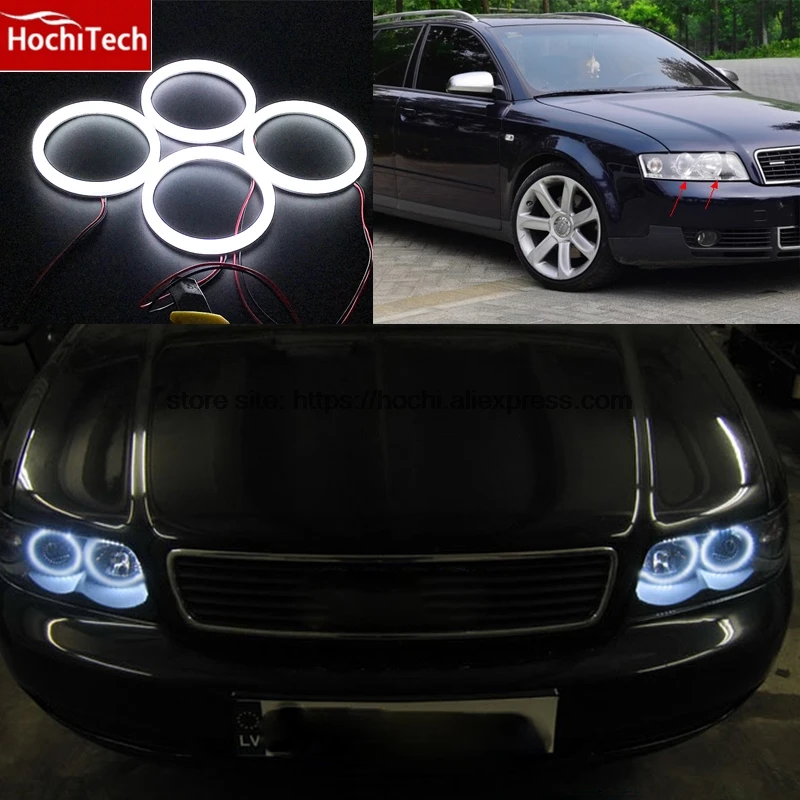 Комплект дневных ходосветильник огней для audi A4 B6 00-06 хлопковое покрытие HochiTech egreat