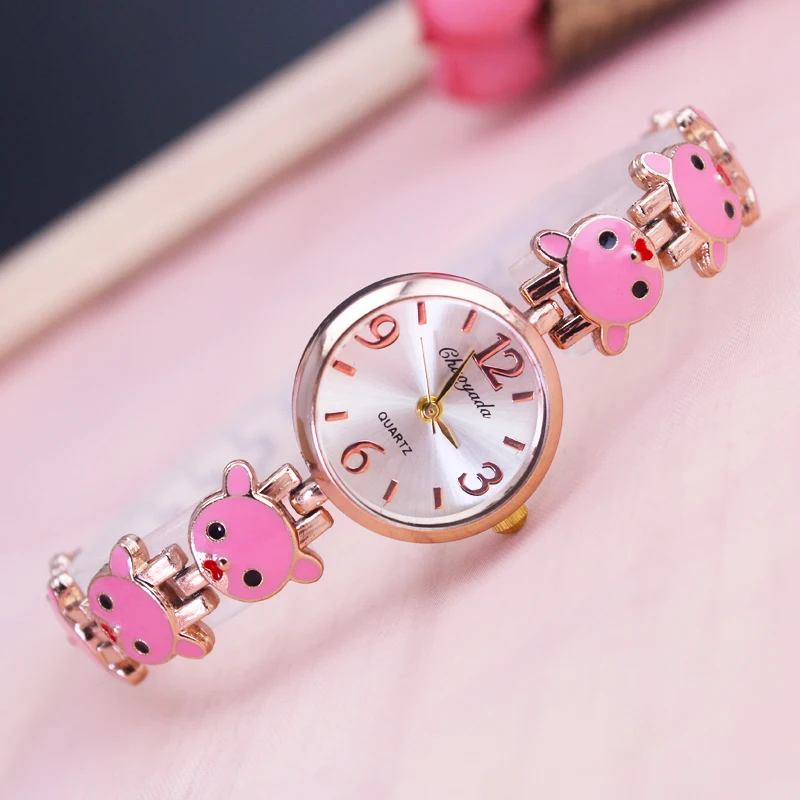 cyd children watch waterproof students Cute Little bear girl belt