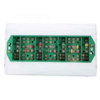 

waterproof junction box QFJ6/2080-4 Three Phase Wires Household Meter Terminal Row Electrical Enclosure Junction Box wire.