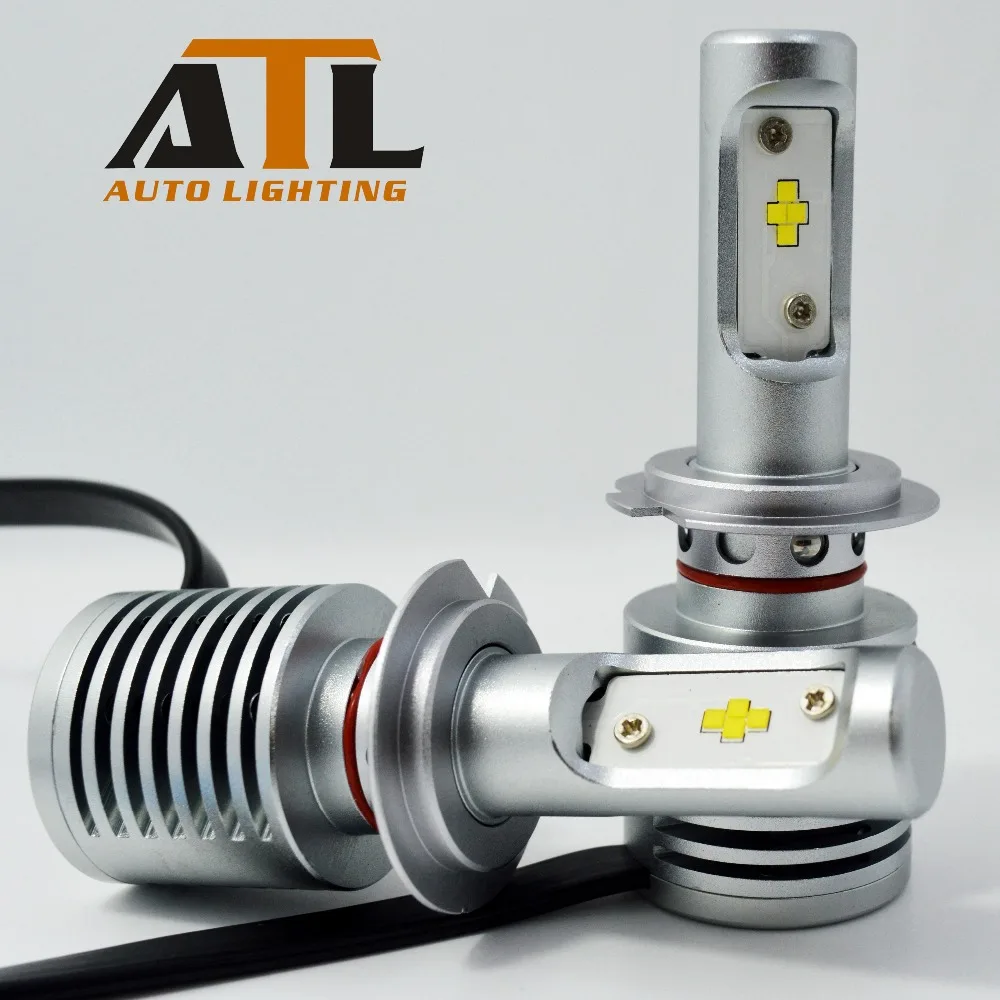 

ACCURATION 40W CSP High Power 4800LM H4 H7 Car LED Headlight Kit