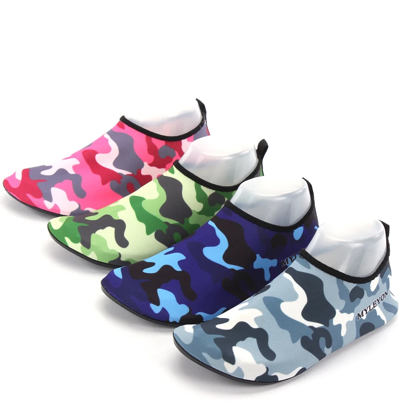 

New Camouflage Outdoor Sport Water Shoes Barefoot Skin Beach Aqua Shoes Quick Drying Swim Diving Upstream Trekking Sneaker Shoes