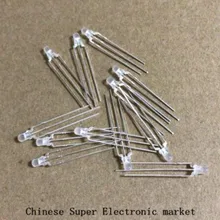 10 шт. двойной цвет Led 3 мм зеленый и красный общий катод 3 контакта 3p