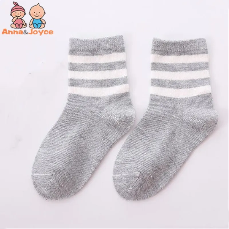 20 шт. = 10 пар/лот, детские носки на весну и осень детские носки из От 1 до 10 лет хлопка для мальчиков и девочек носки для малышей