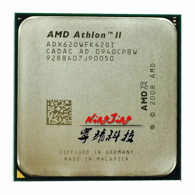 Четырехъядерный процессор AMD Athlon II X4 620 2 6 ГГц ADX620WFK42GI разъем AM3|socket am3|athlon ii x4 620athlon |