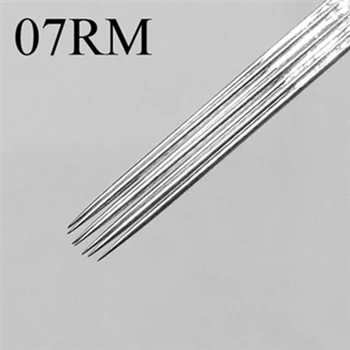 

2016 New 7RM 50Pcs DisposableTattoo Needles Assorted Curved Shader Needle Permanent Makeup agujas tatuaje