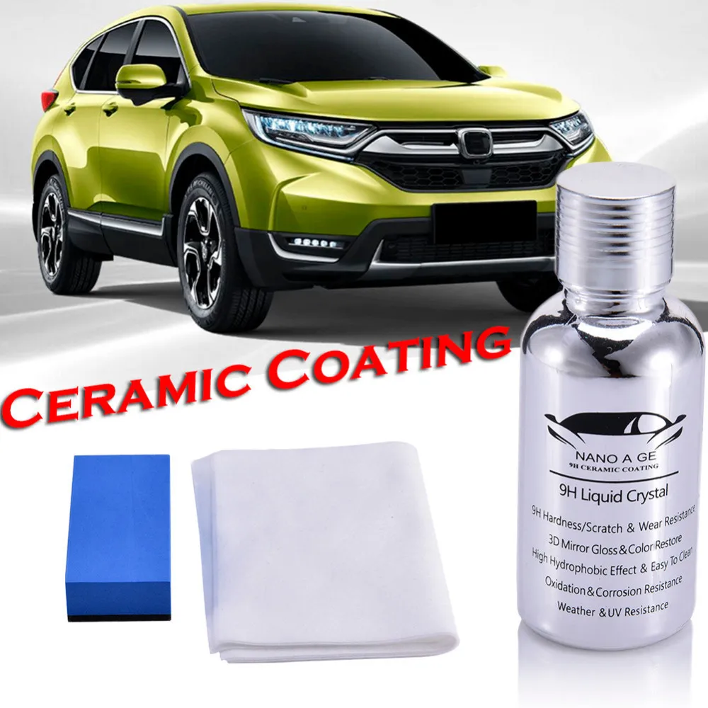 30ml Nano Car Coating Liquid Glass 9H Liquid Crystal