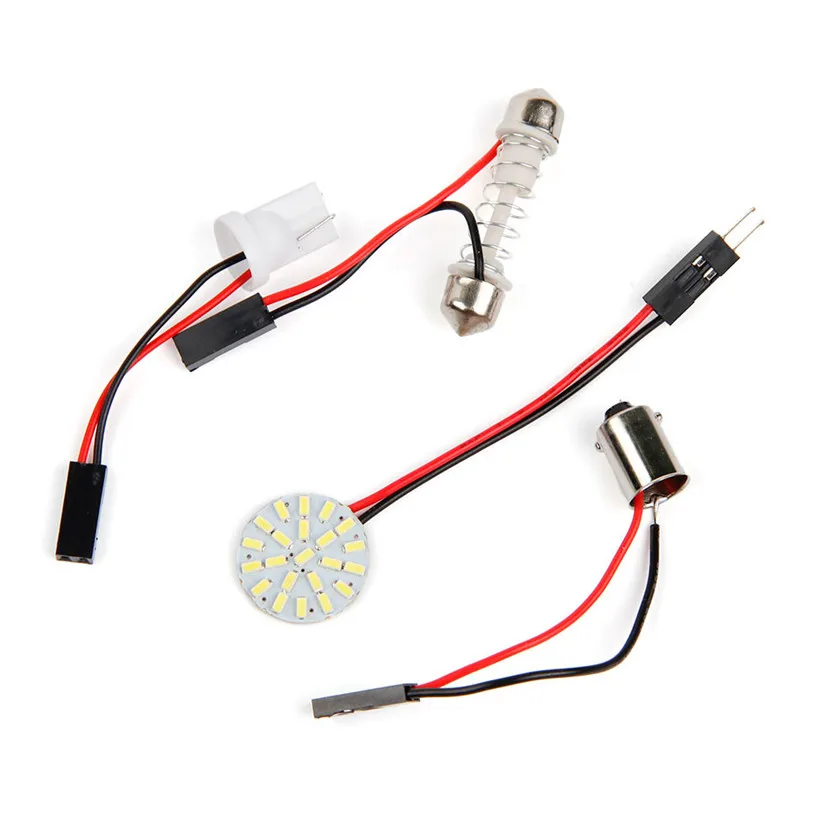 Авто Стайлинг KAKUDER T10 22 SMD круглые светодиодные световая панель для Чтения Купол