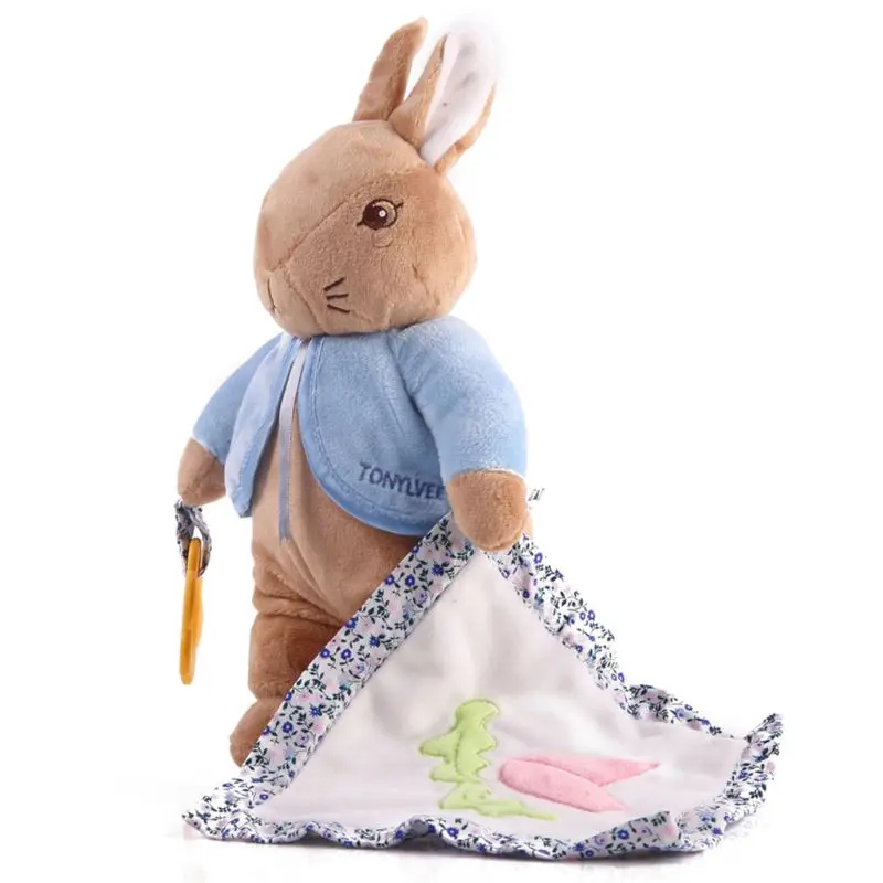 Детское полотенце милый мультфильм кролик мягкие плюшевые младенческой полотенце для малышей