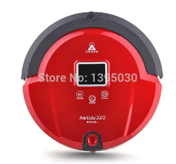 شراء1 قطع جديد التلقائي الذكي الروبوت فراغ نظافة الشحن الذاتي ، التحكم عن بعد ، LCD تعمل باللمس