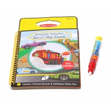 Magic Kids Book Water Drawing Pen Coloring Book Water Painting Graffiti BoardW30