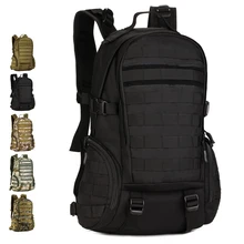 Multifunción Mochila 35L Nylon Camo Táctico MOLLE Asalto Paquete Escalada Senderismo Viaje Camping Caza Ciclismo 14 “bolsa de ordenador portátil