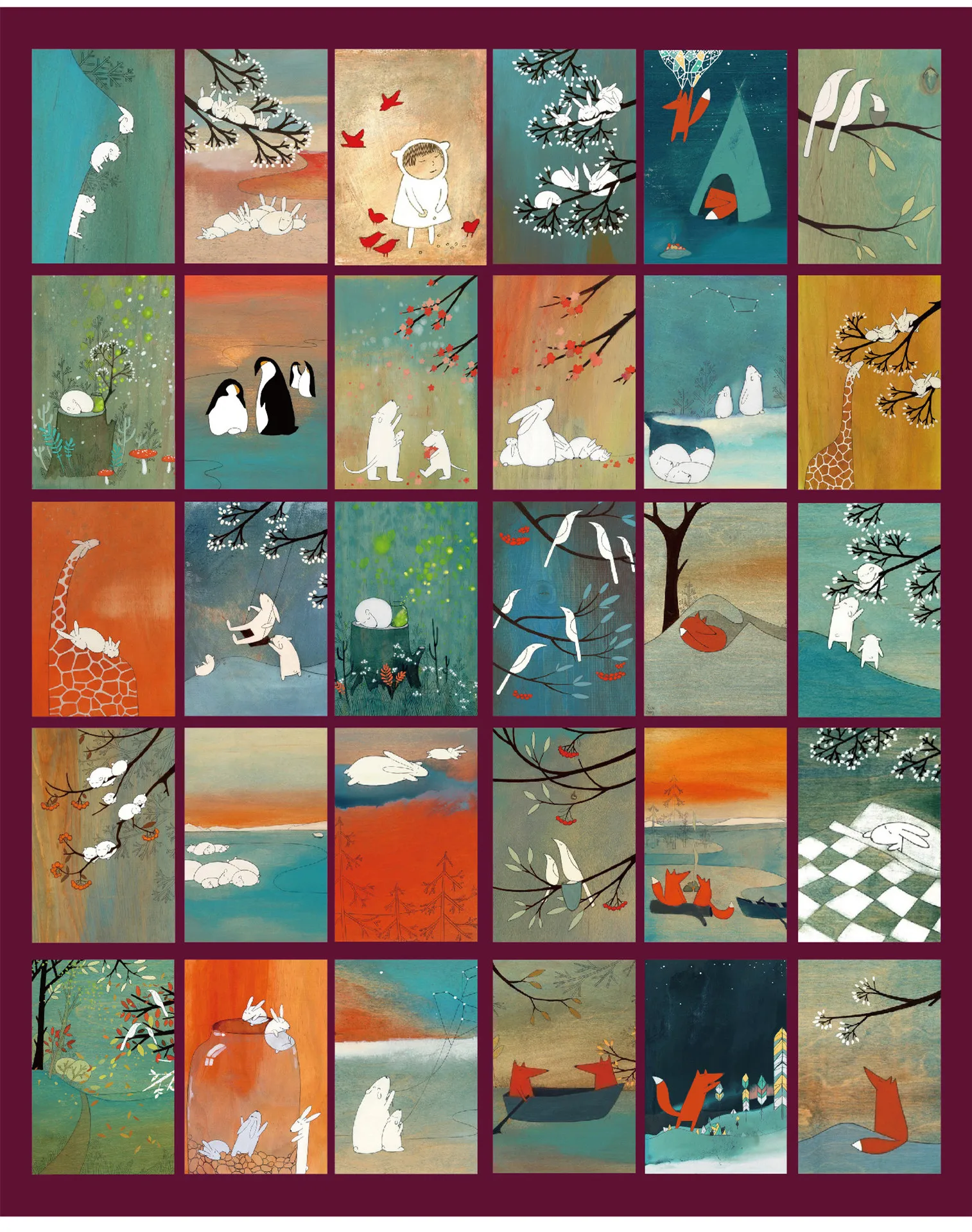 30 шт Kawaii Whale открытка s Hayao Miyazaki масляная открытка-Картина милый мультфильм поздравительная открытка подарок на день рождения - Цвет: Meng jian le meng