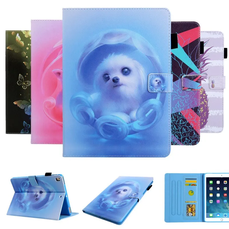 Чехол для планшета iPad Air 2 1 2018 9 7 2017 Coque Funda Модный мягкий чехол с изображением