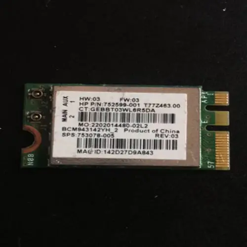 Wireless Adapter Card for HP Stream 14 Z BCM943142Y 150Mbps Wi